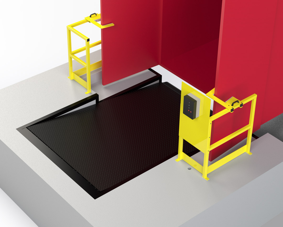 阶梯码头saftey围栏